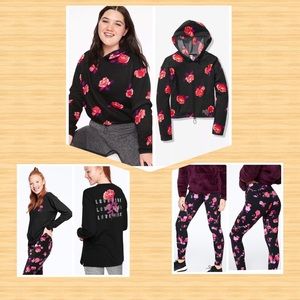 🆕 VS PINK FLORAL 3- PEICE SET SIZE SMALL. NWT!